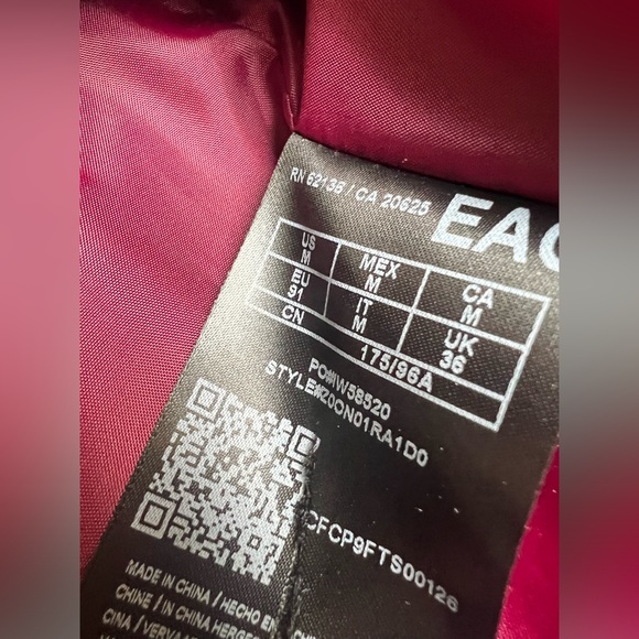 Red velvet dinner jacket 40 R - Picture 5 of 8